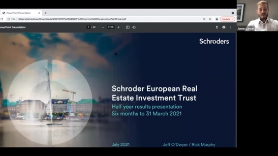 schroder european real estate investment trust plc