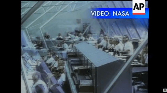 NASA released Thursday newly restored video from the July 20, 1969, live television broadcast